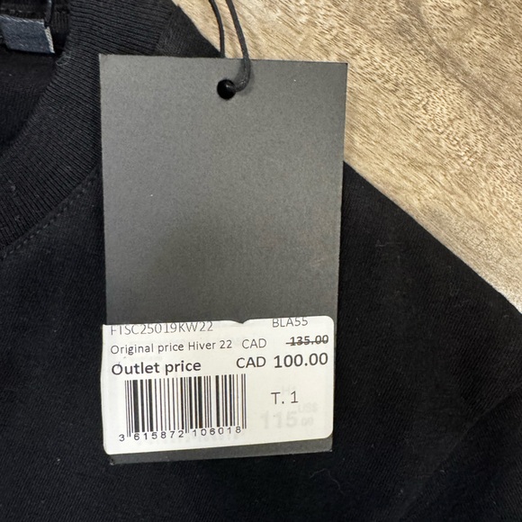 BNWT The Kooples Rock Is Dead tshirt size 1/small - Picture 4 of 5